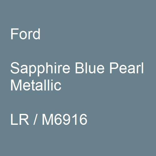 Ford, Sapphire Blue Pearl Metallic, LR / M6916.